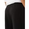 True Religion Men’s Rib Stitch Dept Baggy Sweatpants – Comfortable & Warm Jogger Pants with Soft Fit(Jet Black)