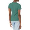 True Religion Women’s Horseshoe Crew Neck Tee(Sage Brush)