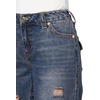 True Religion Women’s Relaxed Straight MR Flap(Breeze Aqua)