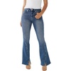 True Religion Women’s Reagan Hr Flare with Slit(Forgotten Path)