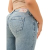 True Religion Women’s Halle Mid Rise Super Skinny Jean | Womens Jeans | Skinny Jeans for Women | Stretch Denim(Peak Spot)