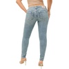 True Religion Women’s Halle Mid Rise Super Skinny Jean | Womens Jeans | Skinny Jeans for Women | Stretch Denim(Peak Spot)