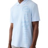 True Religion Men’s Old English TR Pique Polo – 100% Cotton, Comfortable Fit, Lightweight Feel(Blue Bell)