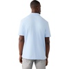 True Religion Men’s Old English TR Pique Polo – 100% Cotton, Comfortable Fit, Lightweight Feel(Blue Bell)