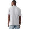 True Religion Men’s Old English TR Pique Polo – 100% Cotton, Comfortable Fit, Lightweight Feel(Heather Grey)