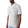 True Religion Men’s Old English TR Pique Polo – 100% Cotton, Comfortable Fit, Lightweight Feel(Heather Grey)