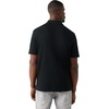 True Religion Men’s Old English TR Pique Polo – 100% Cotton, Comfortable Fit, Lightweight Feel(Jet Black)