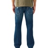 True Religion Men’s Ricky Sn Flap Straight(Dark Lunar Shadow Wash)
