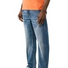 True Religion Men’s Ricky Super T Flap 34 in(Court Crash Med Indigo Wash)