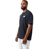 True Religion Men’s Short Sleeve Buddha Knit Henley – 100% Cotton, Lightweight Feel, Comfortable Fit(Jet Black)