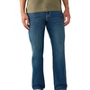 True Religion Men’s Ricky Sn Flap Straight(Dark Lunar Shadow Wash)
