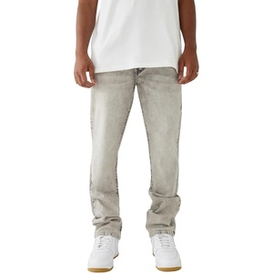 True Religion Mens Ricky No Flap Sn(Gallatin Grey Wash)