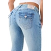 True Religion Women’s Becca Mr Bootcut Jeans– Mid Rise Bootcut Fit, Stretch Denim, Premium Fabric Blend(Baja Horizon)