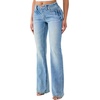 True Religion Women’s Becca Mr Bootcut Jeans– Mid Rise Bootcut Fit, Stretch Denim, Premium Fabric Blend(Baja Horizon)