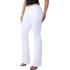 True Religion Women’s Becca Single Needle Flap Bootcut Jeans – Bootcut Silhouette, Premium Stretch Denim, Trendy Fit(Optic White)