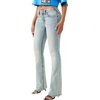 True Religion Women’s Crystal Becca Mid Rise Bootcut Big T Jeans – Mid Rise Bootcut, Stretch Denim Blend, Premium Fabric(Glitter Dust)