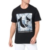 True Religion Men’s AOP Ss Classic Tee(Jet Black)