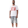 True Religion Men’s Brick Buddha Tee – 100% Cotton T Shirt, Comfortable Fit, Durable Style(Optic White)