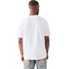 True Religion Men’s Brick Buddha Tee – 100% Cotton T Shirt, Comfortable Fit, Durable Style(Optic White)