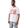 True Religion Men’s Brick Buddha Tee – 100% Cotton T Shirt, Comfortable Fit, Durable Style(Optic White)