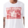 True Religion Men’s Brick Buddha Tee – 100% Cotton T Shirt, Comfortable Fit, Durable Style(Optic White)