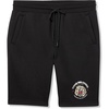 True Religion Men’s Tiger Face Fleece Short (SMU)(Jet Black)