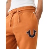 True Religion Men’s Big T Cross Stitch Straight Sweatpant