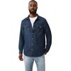 True Religion Men’s Dark Wash Western Shirt(Indigo)