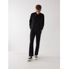 True Religion Ricky SPT Straight-Leg Mens Jeans | Denim Jeans for Men, Designer Jeans, Slim Straight(Body Rinse Black)