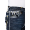 True Religion Ricky SPT Straight-Leg Mens Jeans | Denim Jeans for Men, Designer Jeans, Slim Straight(Columbia Dark Wash)