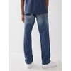 True Religion Ricky SPT Straight-Leg Mens Jeans | Denim Jeans for Men, Designer Jeans, Slim Straight(Foum Baseline)