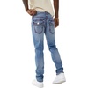 True Religion Ricky SPT Straight-Leg Mens Jeans | Denim Jeans for Men, Designer Jeans, Slim Straight(Tycoon Medium Wash)