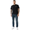 True Religion Ricky SPT Straight-Leg Mens Jeans | Denim Jeans for Men, Designer Jeans, Slim Straight(Slate Dark)