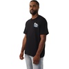 True Religion Men’s High Density Logo Tee | Graphic Print, Crew Neck, European-Inspired Design(Jet Black)