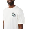 True Religion Men’s High Density Logo Tee | Graphic Print, Crew Neck, European-Inspired Design(Winter White)