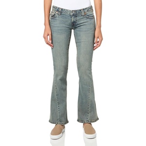 True Religion Women’s Joey Low Rise Flare Jeans | Flare Silhouette(Medium Vintage)