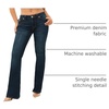 True Religion Women’s Joey Mid Rise Flare Jean | Women’s Jeans, Flare Jeans for Women, Comfortable & Trendy(Inidgo Upgrade)