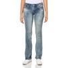 True Religion Women’s Joey Mid Rise Flare Jean | Women’s Jeans, Flare Jeans for Women, Comfortable & Trendy(Razor Cut)