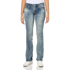 True Religion Women’s Joey Mid Rise Flare Jean | Women’s Jeans, Flare Jeans for Women, Comfortable & Trendy(Razor Cut)