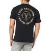 True Religion Men’s Ss Stamp Foil Tee(Jet Black)