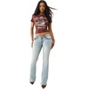 True Religion Women’s Joey Low Rise Flare Super T Jean | Low Rise Flare, Super T Flap Pockets and a Flare Leg, Stretch Denim(Urban Fade)