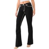 True Religion Women’s Joey Low Rise Flare Super T Jean | Low Rise Flare, Super T Flap Pockets and a Flare Leg, Stretch Denim(Rinse Black)