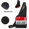 True Religion Crossbody Bag Men – Anti Theft Shoulder Sling, Zipper Phone | Anti-theft Men’s crossbody sling bag, zipper phone pocket, key leash, adjustable strap, everyday carry.(Print)