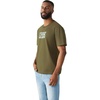 True Religion Men’s Buddha Logo Tee | Felt Horseshoe | Buddha Graphic, Premium Cotton(Capers Green)