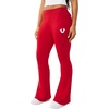 True Religion Women’s Branded Bootcut Pant | Mid-Rise Fit, Fading Details(Salsa)