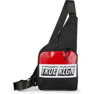 True Religion Crossbody Bag Men – Anti Theft Shoulder Sling, Zipper Phone | Anti-theft Men’s crossbody sling bag, zipper phone pocket, key leash, adjustable strap, everyday carry.(Print)