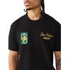 True Religion Men’s Orchard Stamp Graphic Tee(Jet Black)