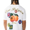 True Religion Men’s Orchard Stamp Graphic Tee(Optic White)