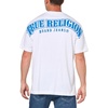 True Religion Men’s Relaxed Overseam Puff Tee Tee(Optic White)