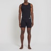 True Religion Lightweight Tank Tops for Men 5 Pack Undershirt Ribbed Cotton(White/Grey/Blk)